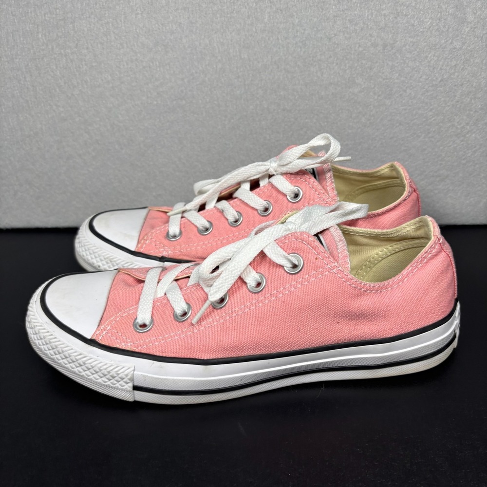 Converse Chuck Taylor Sneakers All Star Women Size 6 Pink White Shoes 132300F